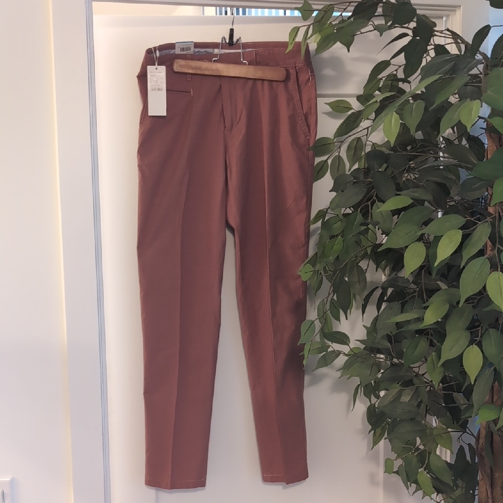 Brax Everest Men’s Pants – Brown Pink, Modern Fit, Ultralight Stretch
